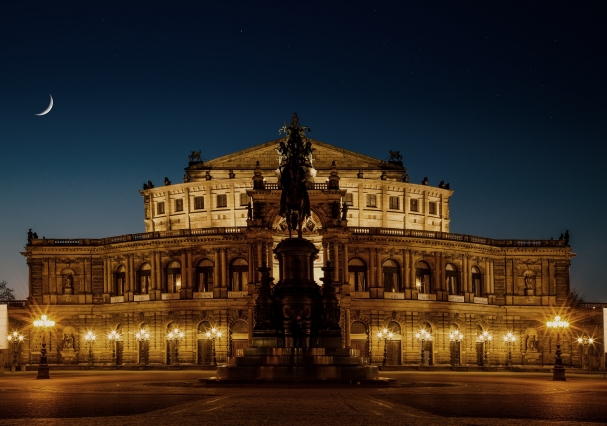 Sie Semperoper in Dresden - Dresden gilt vielen als schönste Stadt Deutschlands